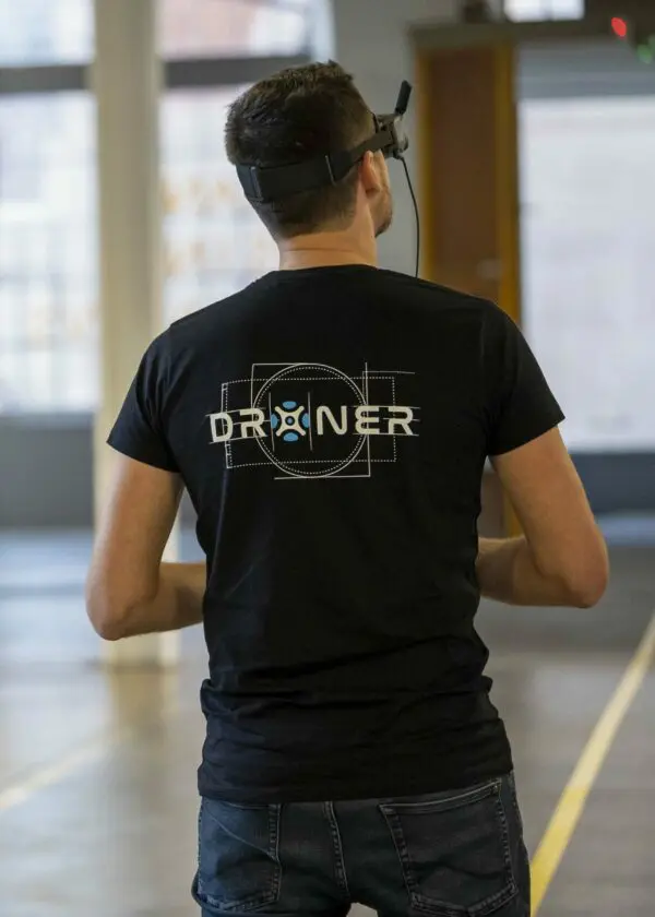 T-shirt Droner Concept Homme Dos