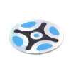 Droner stickers rond holographique
